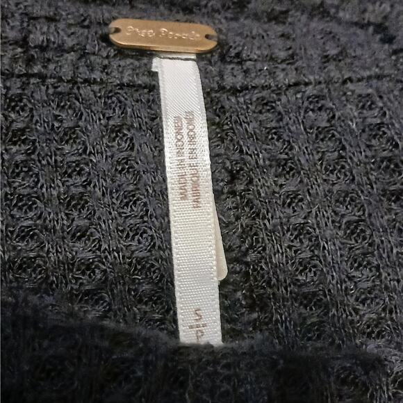 Free People Ventura High Low Thermal Tunic Top Size Small - Picture 7 of 9